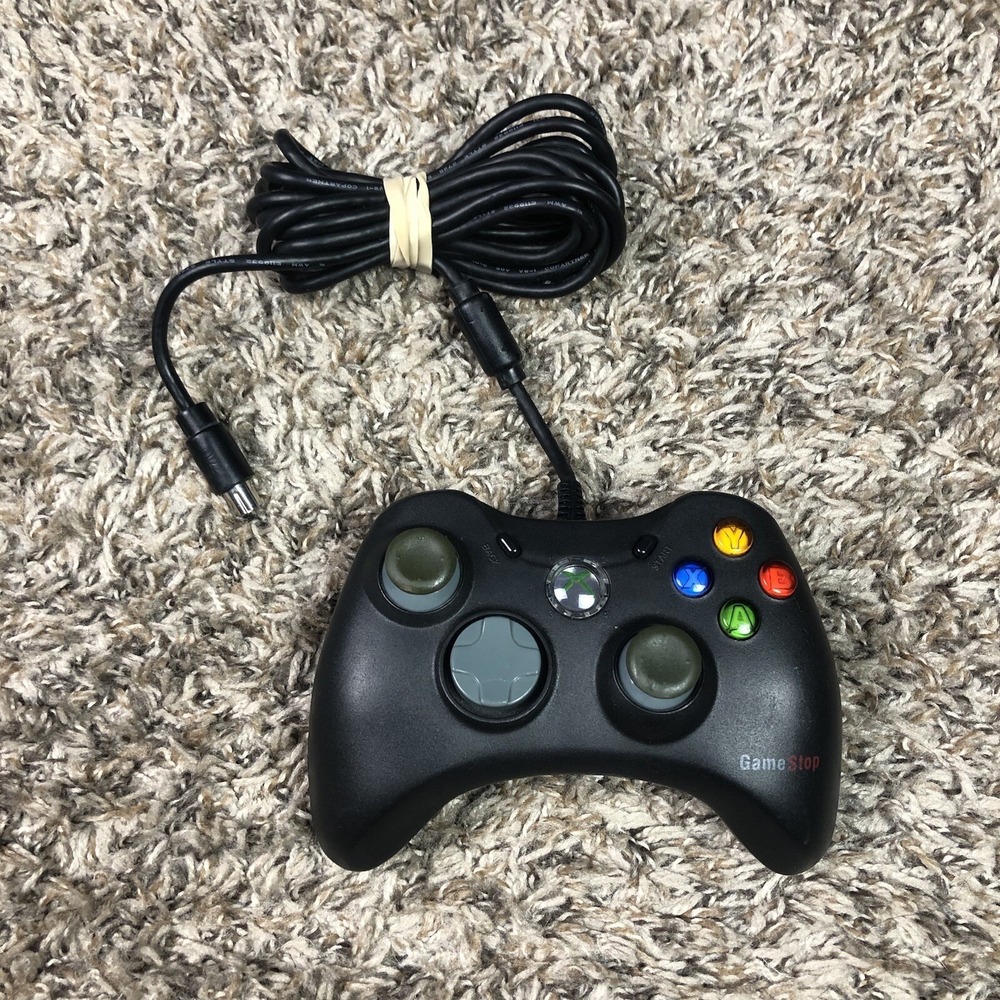 GameStop Xbox 360 Controller BB-070 - Black - No USB Adapter